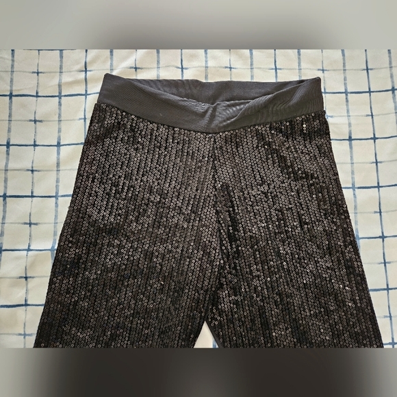 calzedonia single side Black sequins leggings - Picture 6 of 9